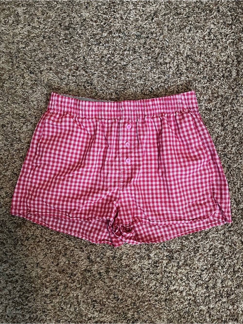 Gingham shorts